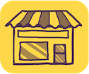 icon for avatar shop of Rollama games to learn English